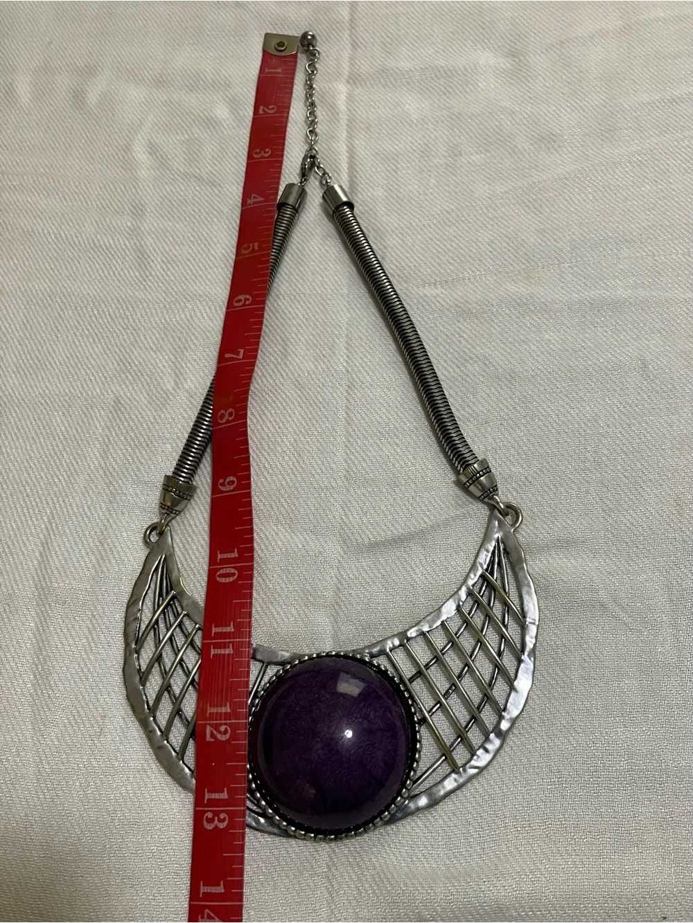 Silvertone Necklace Set